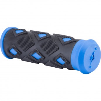 Грипсы TEN-008 95 мм чёрно-синие Грипсы TEN-008 95 мм чёрно-синие