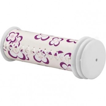 Грипсы VLG-105 Velo 125 мм бело-фиолетовые Грипсы VLG-105 Velo 125 мм бело-фиолетовые