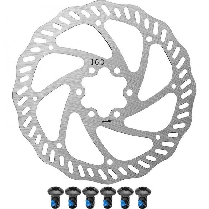 Ротор RT553 дискового тормоза 160 мм 510202
