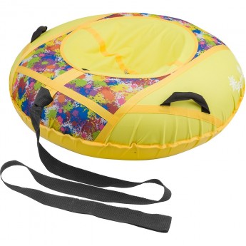 Санки надувные STELS D110см, жёлтые Санки надувные STELS D110см, жёлтые