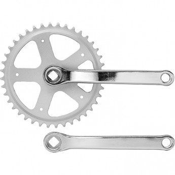 Шатуны HDL-S140 1/2"х1/8" 40Т 170 мм, хромированные Шатуны HDL-S140 1/2"х1/8" 40Т 170 мм, хромированные