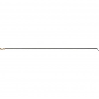 Спица с латунным ниппелем 236 мм, стальная чёрная Спица с латунным ниппелем 236 мм, стальная чёрная