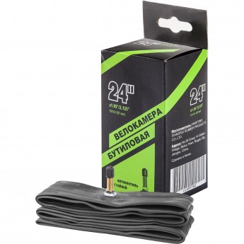 Велокамера NTG 24"x1.95"/2.125" в индивидуальной упаковке Велокамера NTG 24"x1.95"/2.125" в индивидуальной упаковке