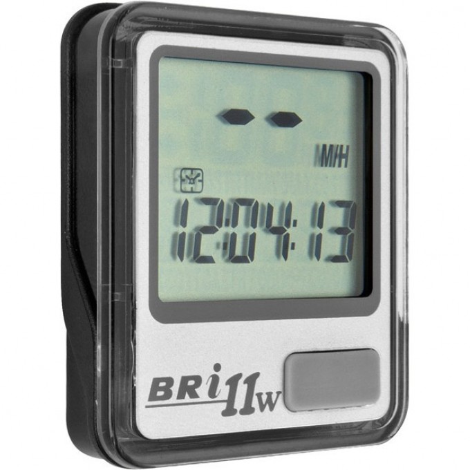 Велокомпьютер STELS BRI-11W серебристый 060032