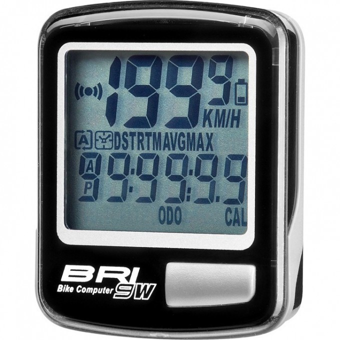 Велокомпьютер STELS BRI-9W чёрный 060053