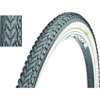 Велопокрышка 26" x 1.50 H-571 Chao Yang с белой полосой Велопокрышка 26" x 1.50 H-571 Chao Yang с белой полосой