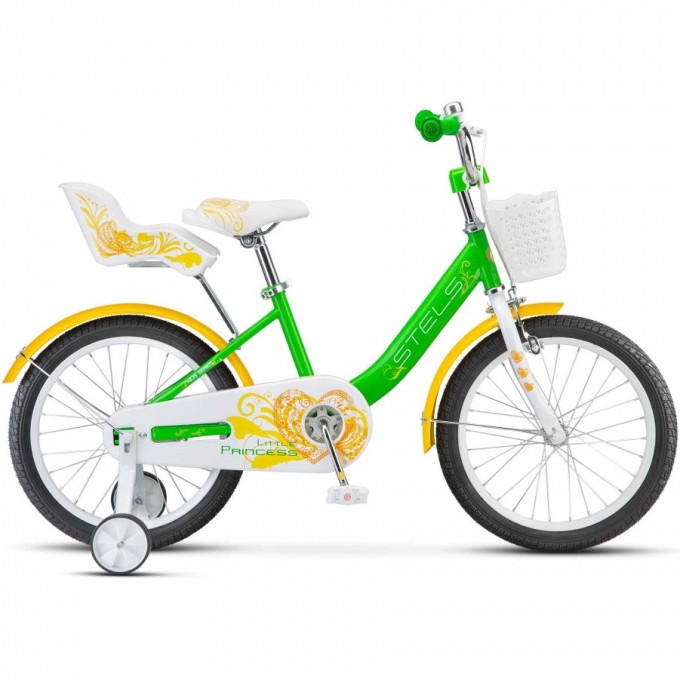 Велосипед STELS 16" LITTLE PRINCESS KC (JU135537) салатовый 7660000468588